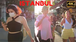 ⁴ᴷ 🇹🇷 ISTANBUL WALKING AROUND SULTAN AHMET MOSQUE IN 4K   l   OCTOBER 2021