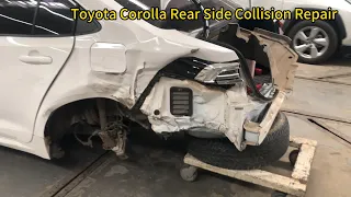 Toyota Corolla Rear-Side Accident Repairs: Professional Restoration to its Original Condition