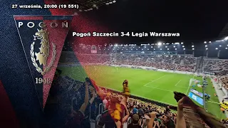 MKS Pogoń Szczecin 3:4 Legia warszawa