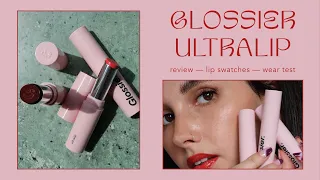NEW Glossier Ultralip ~ Honest review, lip swatches, & wear test! Shades: portrait, cachet & coupe