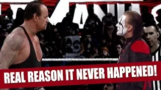 The Real Reason Why Sting vs The Undertaker Never Happened!