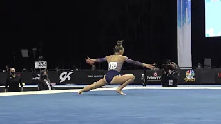 Olivia Greaves – Floor Exercise – 2021 Winter Cup - Senior Women