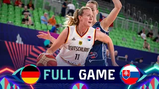 Germany v Slovakia | Full Basketball Game | FIBA Women's EuroBasket 2023