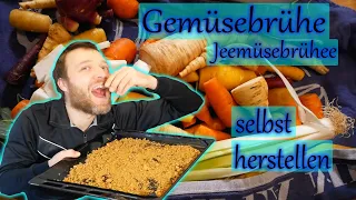 Gemüsebrühpulver selbst gemacht - Instant Brühe - Nie mehr ohne