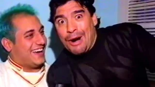 Diego Maradona: "En el día del amigo quiero decirles a todos que amo a Coppola" - Atorrantes 1997