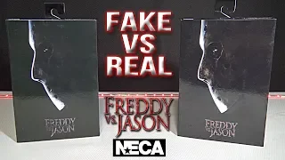 Fake Vs Real Freddy Vs Jason Neca Jason Voorhees Unboxing