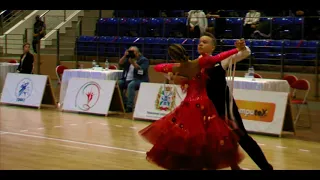 ☂Юниоры 1 (до 14 лет)(Е) Финал Стандарт(3) танец #Waltz(W) GOMEL OPEN – 2020