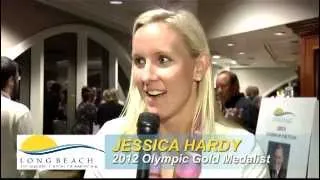 Jessica Hardy Honored at 2012 Long Beach Aquatic Capital Awards