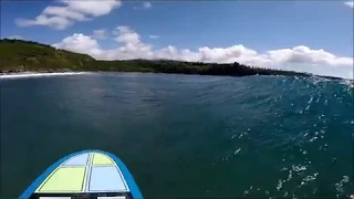 3 16 19 Couple of waves at small Honolua Bay