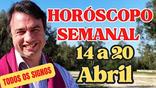 Horóscopo Semanal - de 14 a 20 de Abril, todos os signos