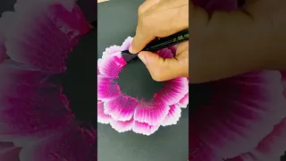 Great Rose Art😱 | Shay Art #shayart #shorts #AShortADay #trending #viral #art