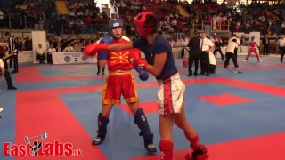 2016 WAKO ME Loutraki   KL  60kg   Adamečková SVK vs Todorova MKD