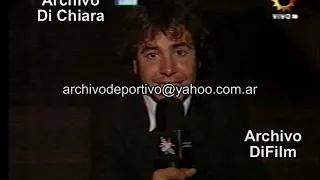 Nota a Diego Maradona y Guillermo Coppola 2002 DiFilm