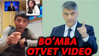 ALISHER QODIROV VA "XOTINIGA" BO'MBA OTVET VIDEO