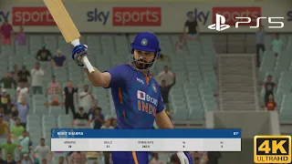 Cricket 22 : India vs England T10 | Batting Gameplay | PS5 4K HDR