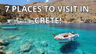 7 Places You Must Visit In Crete! Best Places To Visit In Crete I Travel Guide