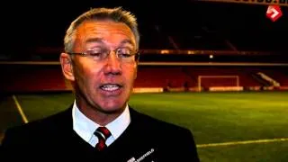 Nigel Adkins'  Walsall reaction