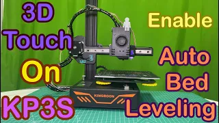 NOT MARLIN | How to Enable Auto Bed Leveling  Feature on KINGROON KP3S 3D Printers