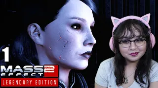 Welcome Back Commander | Mass Effect 2 Legendary Edition Part 1 | First Playthrough | AGirlAndAGame