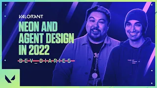 VALORANT - Dev Diaries // Neon and Agent Design in 2022