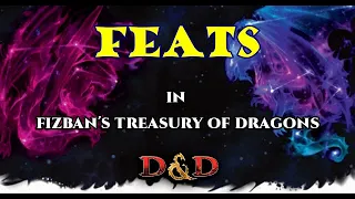 Fizban's Treasury of Dragons: Feats for D&D 5e