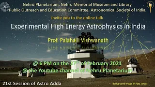 EXPERIMENTAL HIGH ENERGY ASTROPHYSICS  IN INDIA
