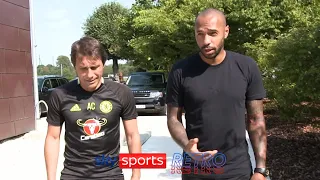 Thierry Henry meets Antonio Conte