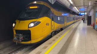 Treinen op Station Schiphol - Maart 2024
