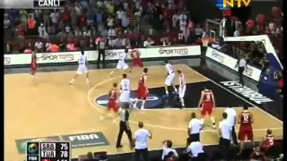 Serbia 82 - 83 Turkey OTTOMAN SLAP Sırbistan - Türkiye 2010 Highlights