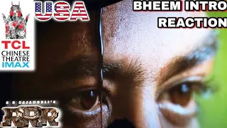 RRR American Reaction - Bheem Intro | TCL IMAX Chinese Theatre Los Angeles, USA