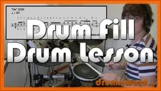 ★ Fire (Jimi Hendrix) ★ Drum Lesson | How To Play Drum Fill (Mitch Mitchell)