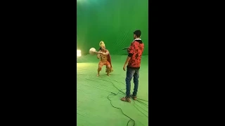 #shorts Hanuman Fight / Nirbhay Wadhwa / Akankshapuri / Radha Krishna/ Vighnharta Ganesh /live shoot