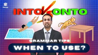 How to Use Prepositions INTO and ONTO | English Grammar | EduAid | SEBA | CBSE | Class 9 & 10