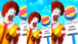 Ronald McDonald goes to Burger King