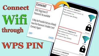 connect wifi through wps pin | connect wifi without password