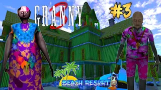 Bridge Escape - Granny 3 Beach Resort Mode Fullgameplay | Granny Resort Is So Cool