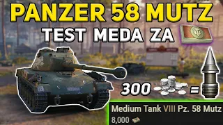 [PREMKA ZA OBLIGACJE] Panzer 58 Mutz - Papierowy czołg z dobrym działem + TANI W "UTRZYMANIU"