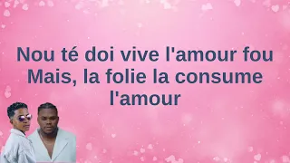 Algéric, Léa Churros - Amour Consumé  (Paroles  Lyrics)  #zouk