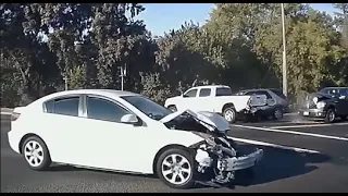 (18+) Fatal Car Crashes | Driving Fails | Dashcam Videos - 67