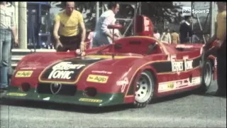 Arturo Merzario corre a Monza con l'Alfa nel 1977