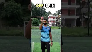 Off Spin Variations😍|Top Spin |Slider|Off Spin