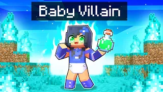 Taking OVER Minecraft as a BABY Villain!