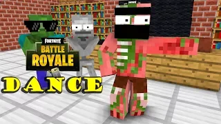 MONSTER SCHOOL : FORNITE DANCE CHALLENGE - Minecraft Animation