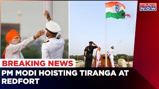 76th Independence Day: PM Narendra Modi Hoists National Flag At Redfort | Times Now