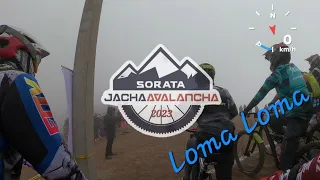JACHA AVALANCHA 2023🏔☁️Loma Loma  | WILDEST MTB race Southamerica | Trail - Enduro | Sorata-La Paz🇧🇴