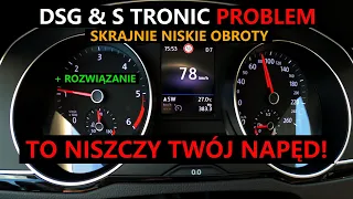 DSG i S Tronic PROBLEM - niskie obroty + rozwiązanie - chiptuning - VW Passat B8 TDI POV test drive