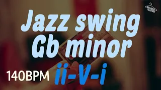 [BackingTrack] Jazz Swing ii-V-i Gb minor BPM140