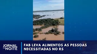 FAB leva alimentos aos pontos mais isolados do Rio Grande do Sul