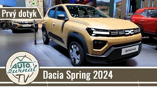 Dacia Spring 2024: Najlacnejší a najľahší elektromobil už od leta u nás