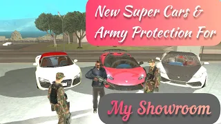 New Super Cars & Army Protection For My Showroom GTA San Andreas Gameplay Walkthrough Play Like GTA5
